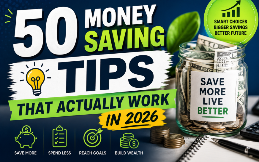 50 Money Saving Tips That Actually Work in 2026 (Complete Guide for Smart Savers)