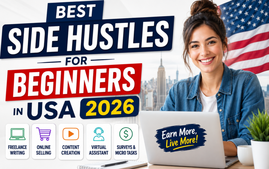 Best Side Hustles for Beginners in USA: 20 Proven Ideas to Start in 2026