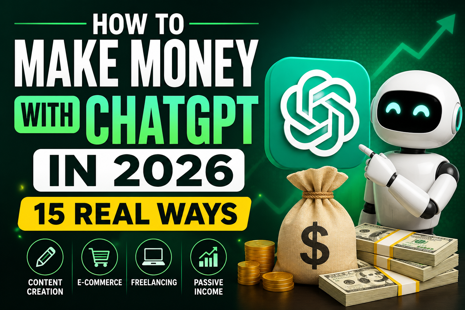 How to Make Money With ChatGPT in 2026: 15 Proven Ways That Actually Work