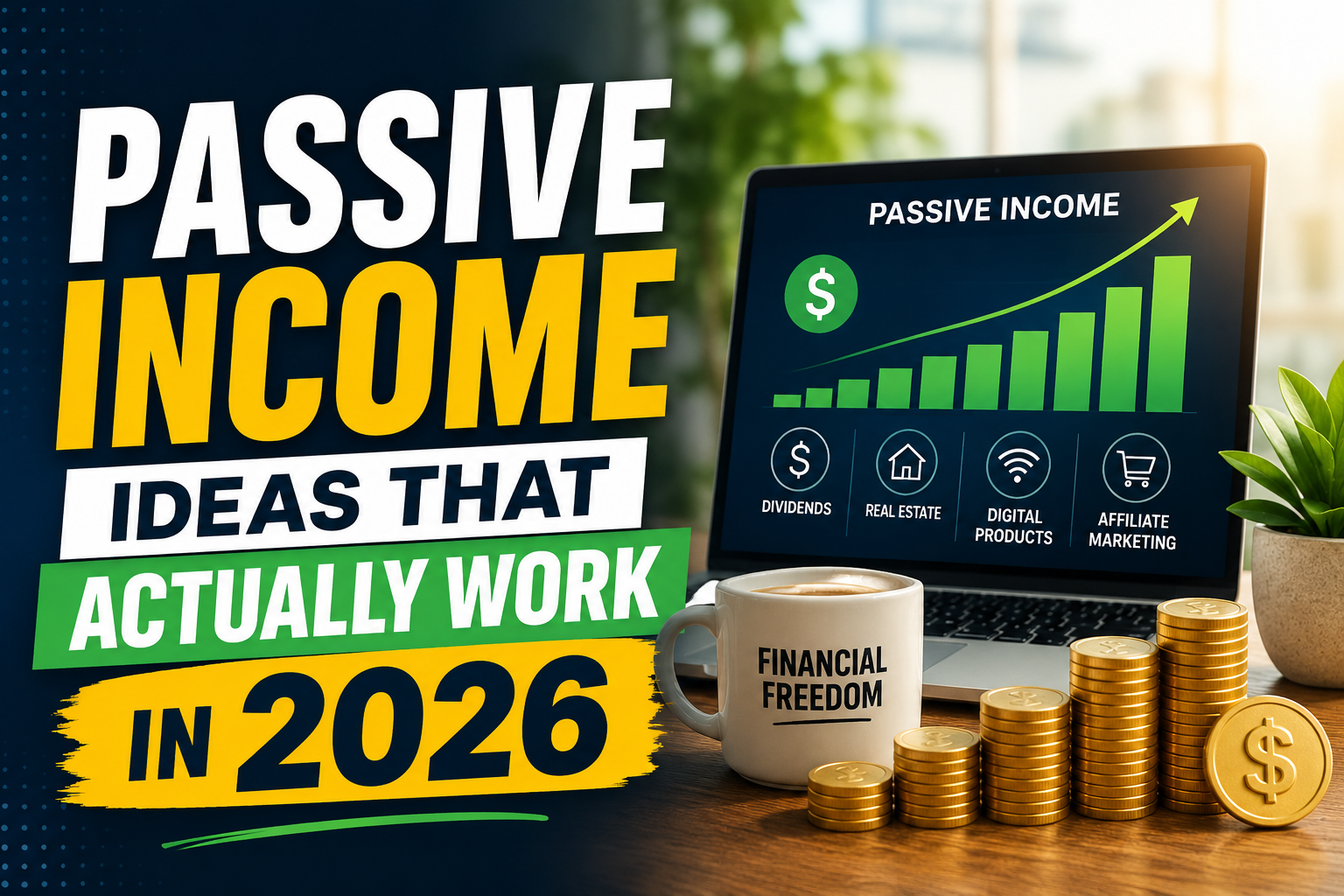 Passive Income Ideas That Actually Work: 20 Proven Ways to Earn While You Sleep in 2026