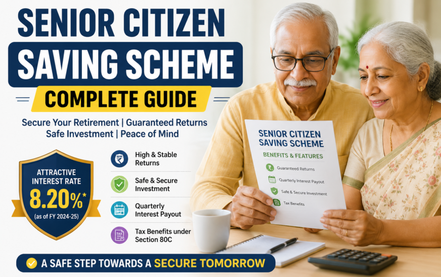 Senior Citizen Saving Scheme: Complete Guide With Interest Rate, Benefits, and How to Apply