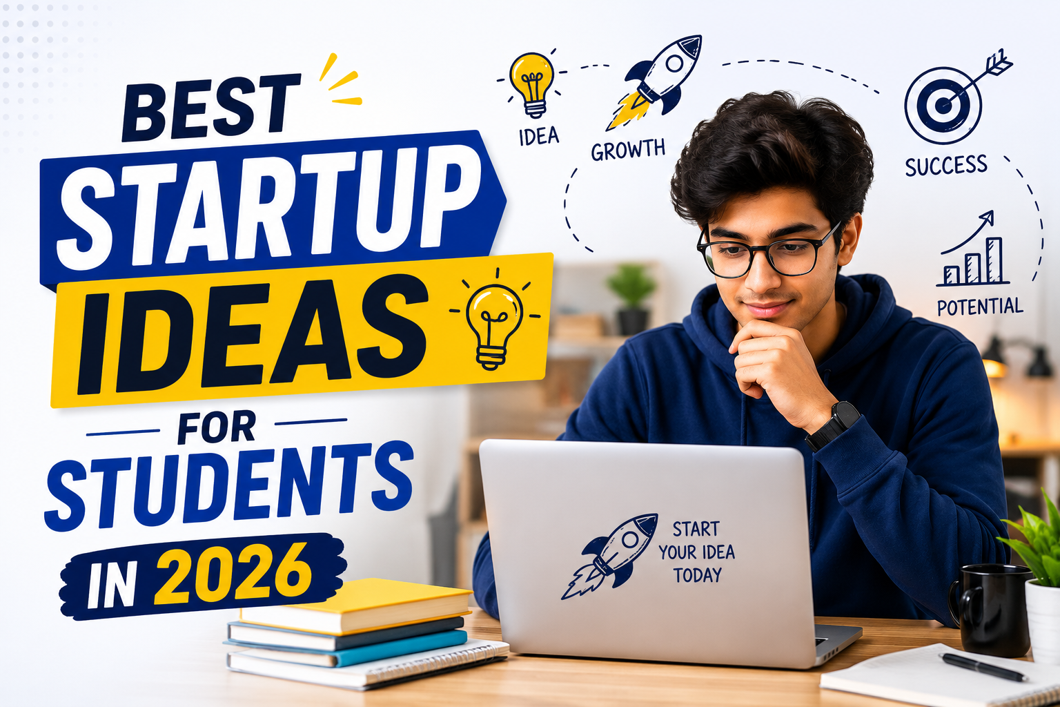 20 Best Startup Ideas for Students in 2026 (Low Investment, High Potential)