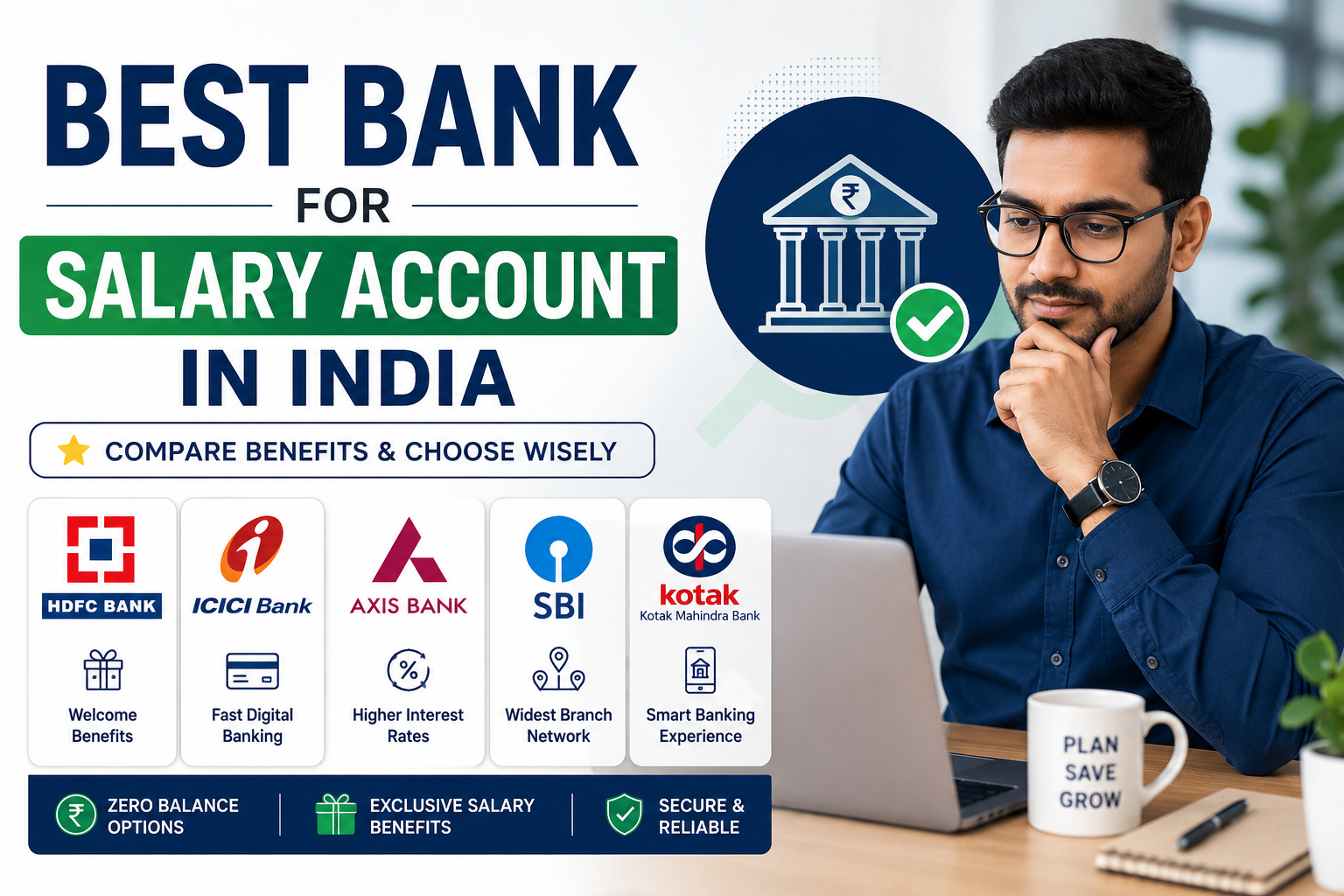 Which Bank Is Best for Salary Account in India: Top 10 Banks Compared